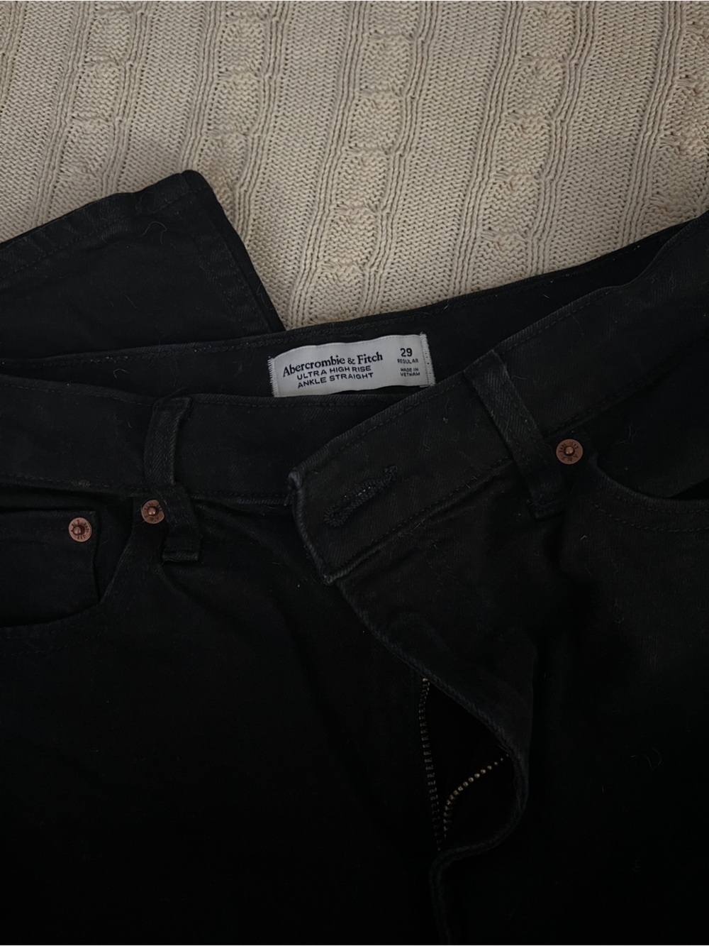 Abercrombie & Fitch Black Jeans